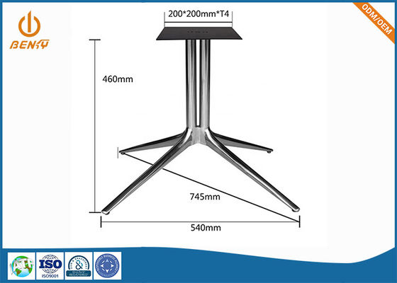 Möbel-Ersatzteile Soemasphaltieren Aluminium-Büro-ADC12 Couchtische