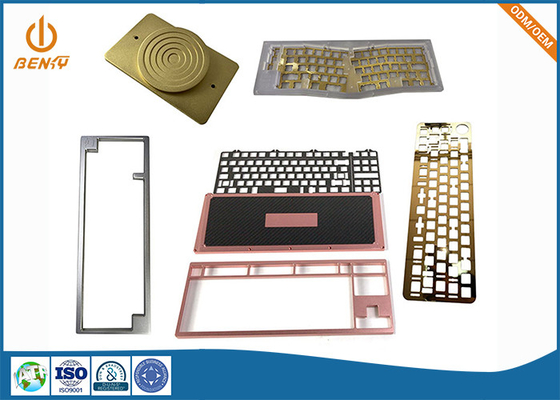 Mechanische kundenspezifische elektronische Einschließungs-Aluminiumtastatur-Modell CNC