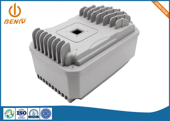 Soem-ODM-Aluminium-Druckguß LED, der kundengebundene Pulver-Beschichtung unterbringt