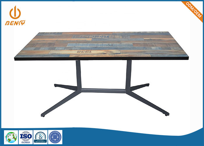 200*600mm Restaurant-Tabellen-Basis mit 1200*700mm Melamin-Spitze