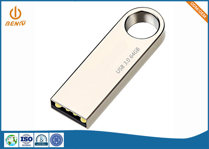 Zinklegierung Ra0.8 Ra3.2 Druckgussteile kundenspezifisches USB-Verbindungsstückoberteil