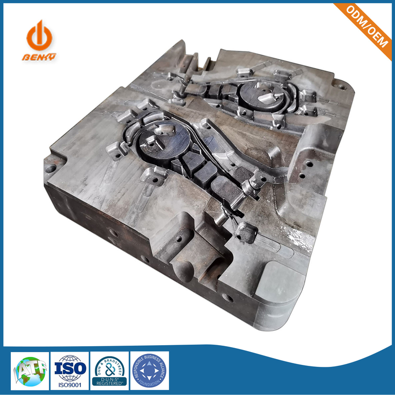 Kundenspezifisches Präzisions-Formteil-Stahlteile verzinken Legierungs-Aluminiumform-Form-Hersteller