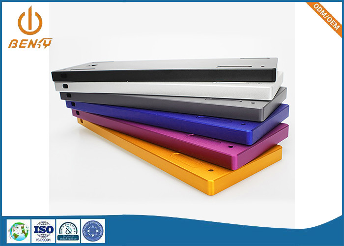Anodisierte Aluminiumtastatur-Kasten-Einschließung Mehrfarben-CNC maschinelle Bearbeitung