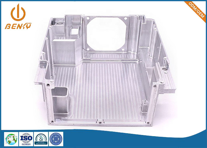Aluminiumbearbeitungsteile Präzision CNC-Bearbeitungsprägekühlkörper-Kasten CNC