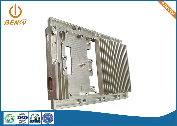 Aluminiumbearbeitungsteile Präzision CNC-Bearbeitungsprägekühlkörper-Kasten CNC