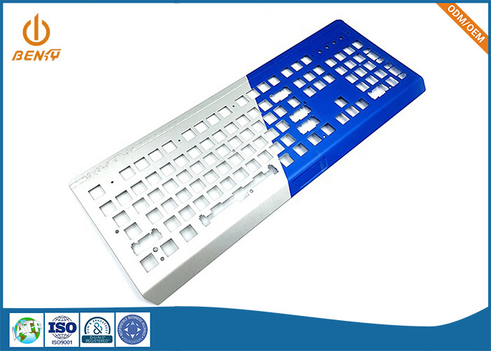 CNC-Bearbeitung kundenspezifisches mechanisches Tastaturgehäuse aus Aluminium OEM-bearbeitete Fabrik