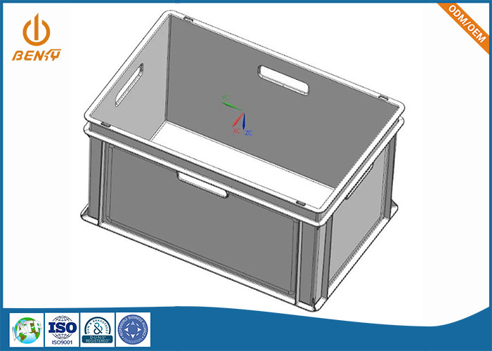 Kundenspezifische ABS PC POM PMMA PA6 Kunststoffspritzgussform für Umsatzbox
