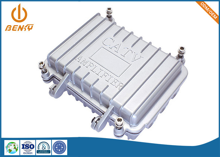 Telekommunikations-Kühlkörper ISO TS16949 zerteilt Aluminiumspritzen
